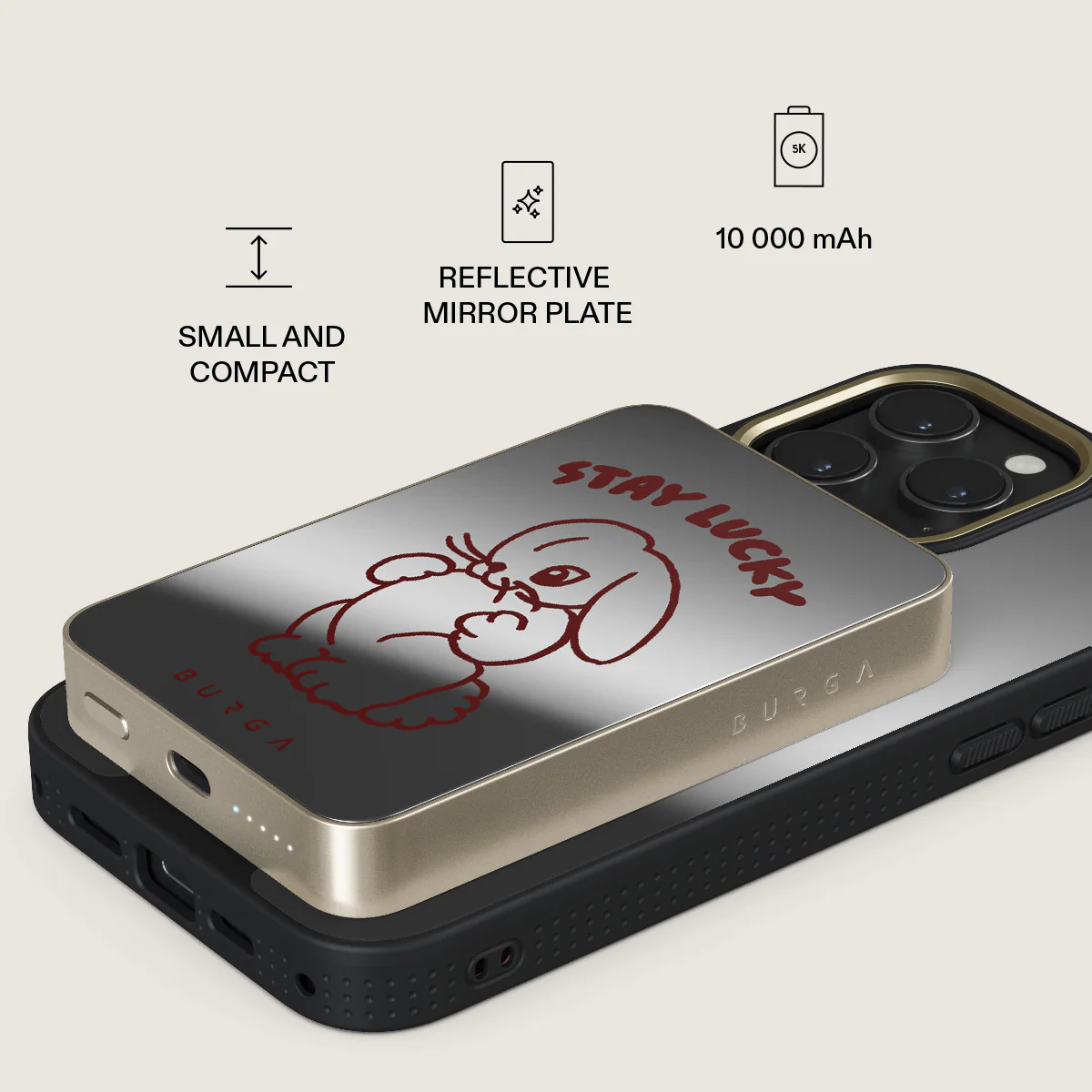 Stay Lucky - Magnetic Power Bank - Image 67