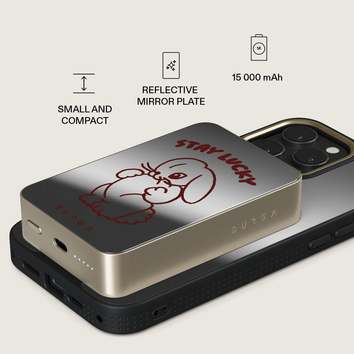 Stay Lucky - Magnetic Power Bank - Image 82
