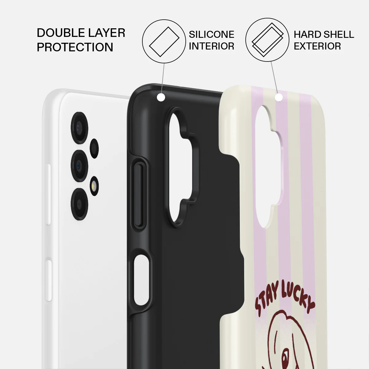 Stay Lucky - Samsung Galaxy A13 4G Case - Image 2