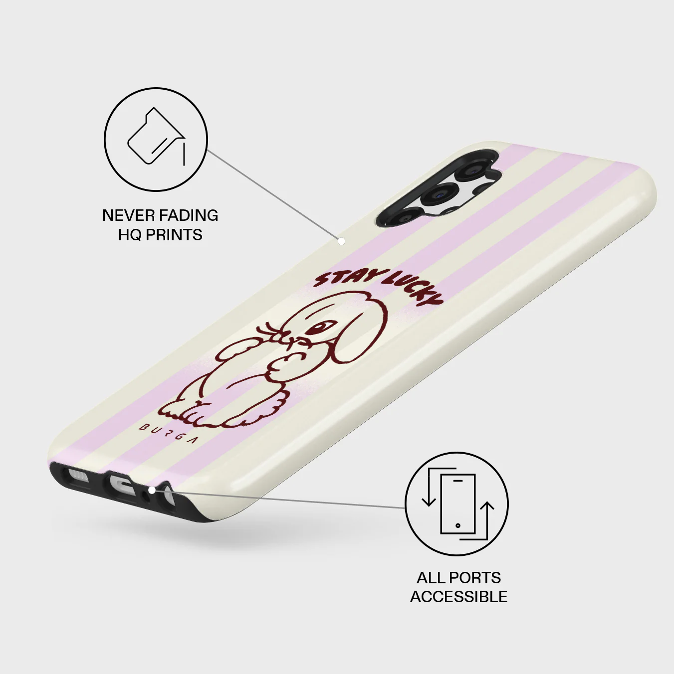 Stay Lucky - Samsung Galaxy A13 4G Case - Image 3
