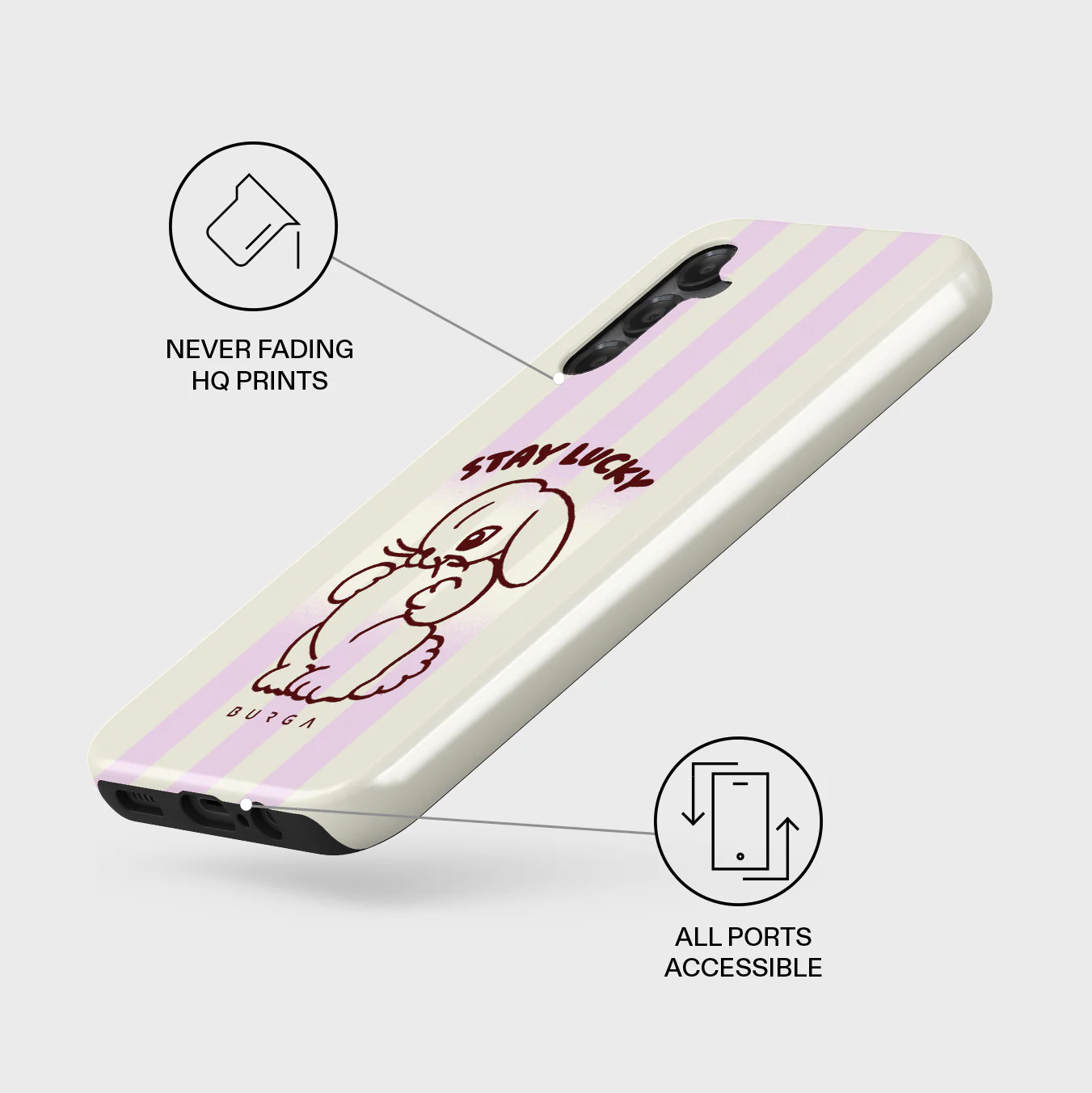 Stay Lucky - Samsung Galaxy A14 5G Case - Image 3