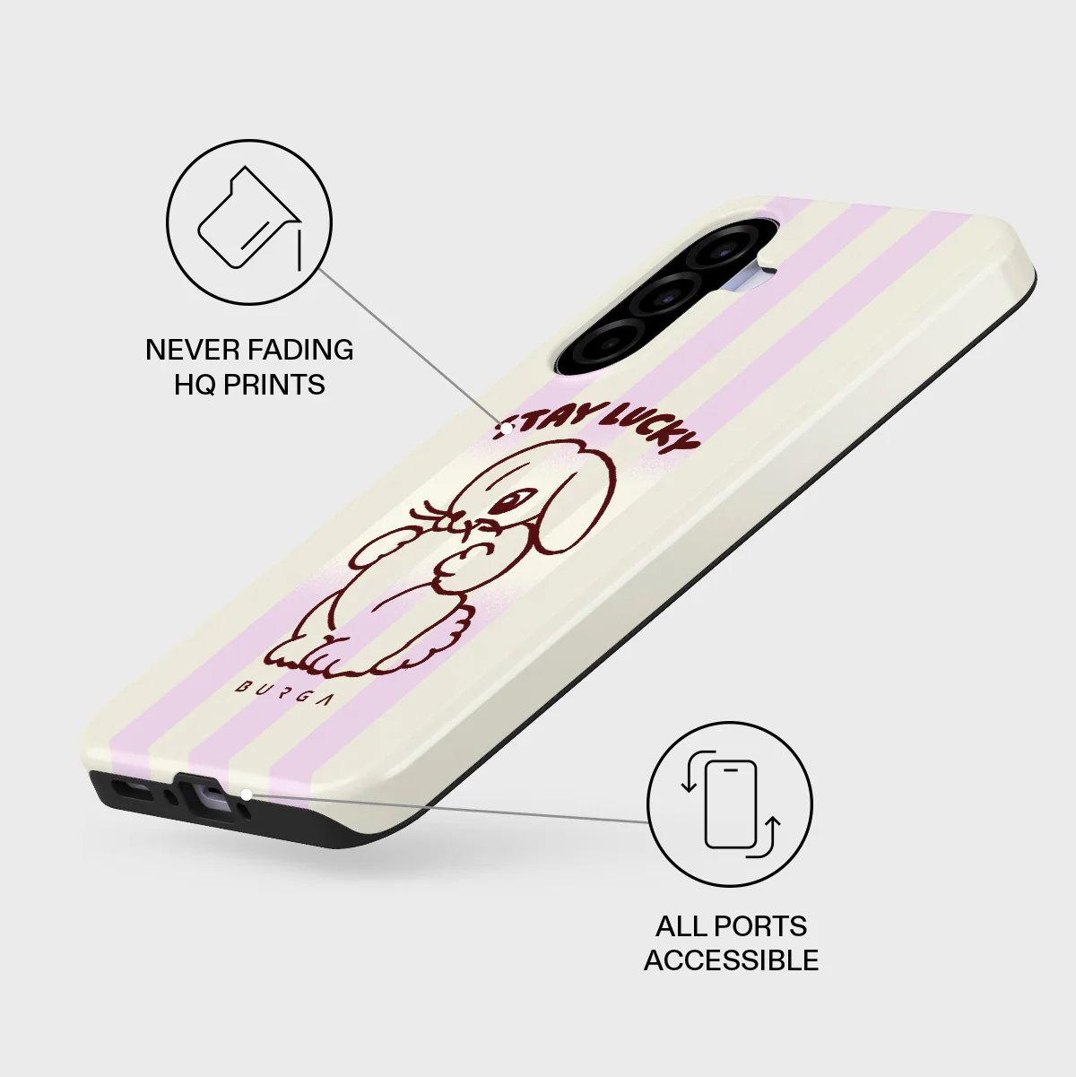 Stay Lucky - Samsung Galaxy A37 5G Case - Image 3