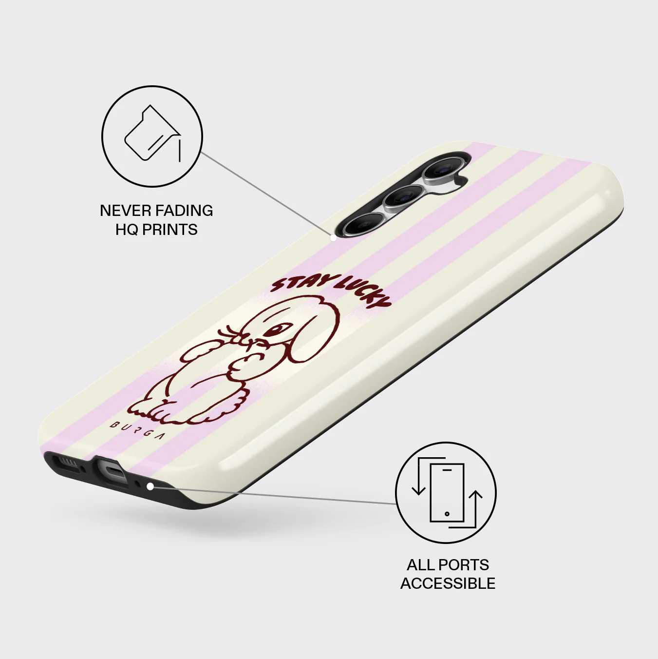 Stay Lucky - Samsung Galaxy A54 Case - Image 3