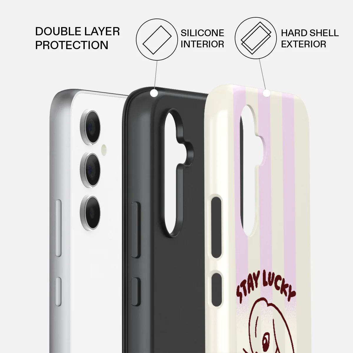 Stay Lucky - Samsung Galaxy A55 Case - Image 2