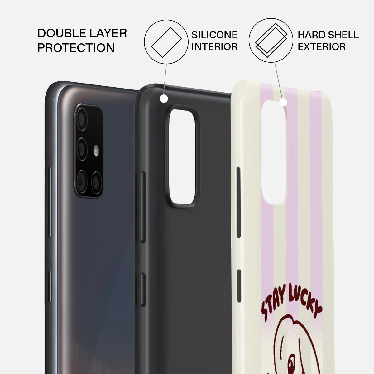 Stay Lucky - Samsung Galaxy A71 4G Case - Image 2