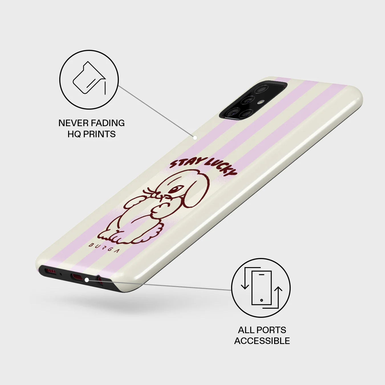 Stay Lucky - Samsung Galaxy A71 4G Case - Image 3