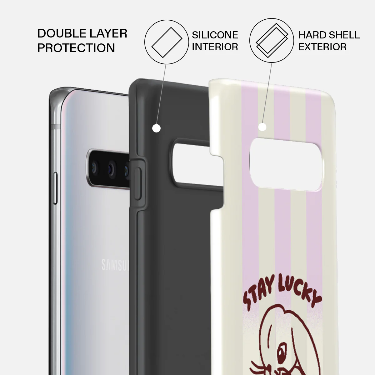 Stay Lucky - Samsung Galaxy S10 Plus Case - Image 2