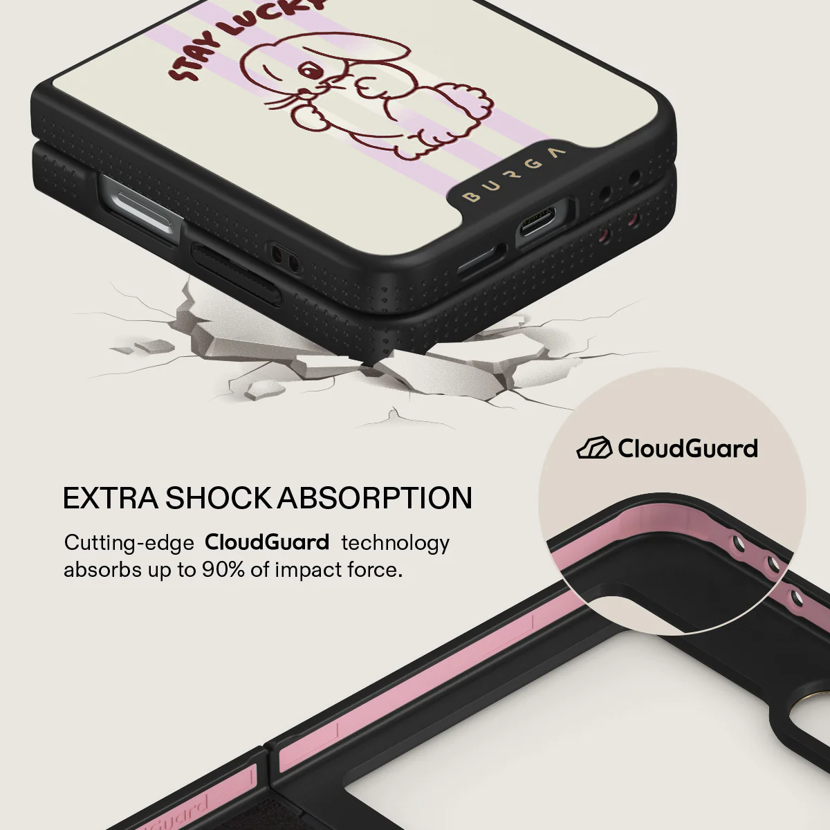 Stay Lucky - Samsung Galaxy Z Flip 6 Case - Image 8