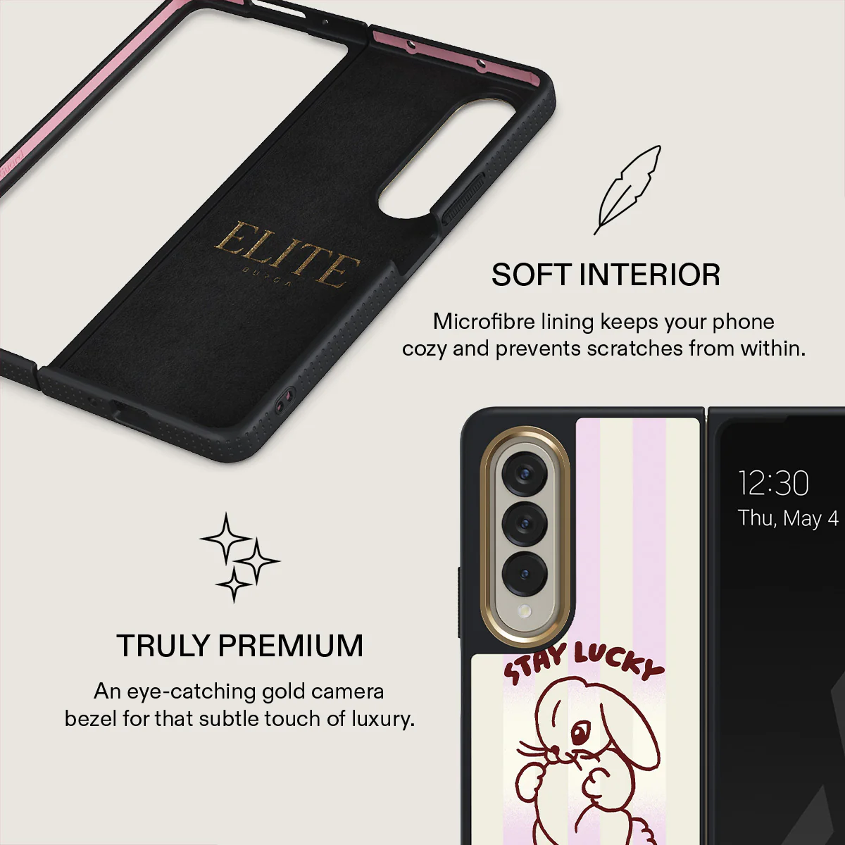 Stay Lucky - Samsung Galaxy Z Fold 4 Case - Image 11