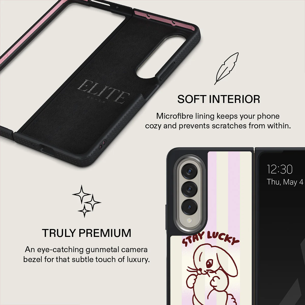 Stay Lucky - Samsung Galaxy Z Fold 4 Case - Image 18