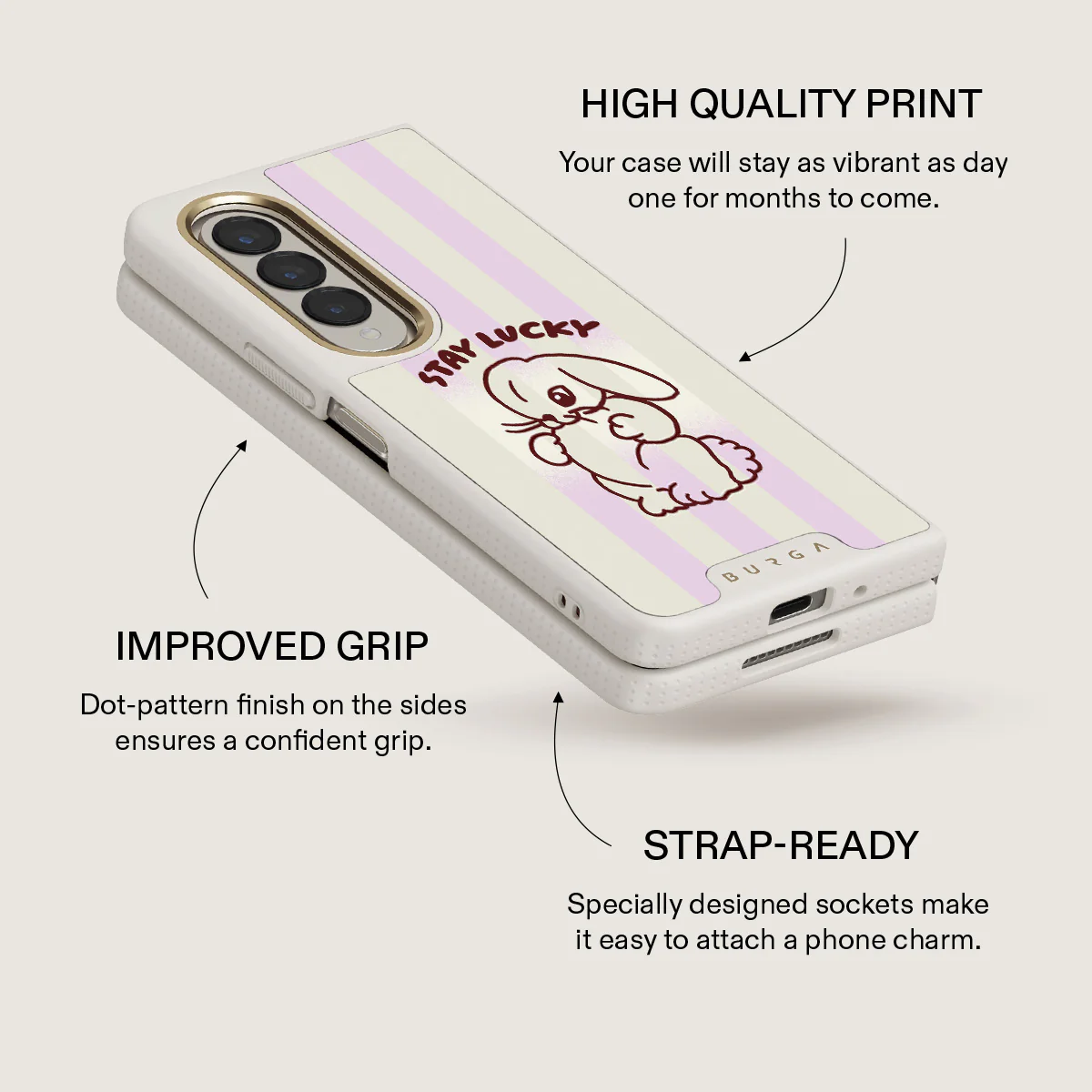 Stay Lucky - Samsung Galaxy Z Fold 4 Case - Image 24