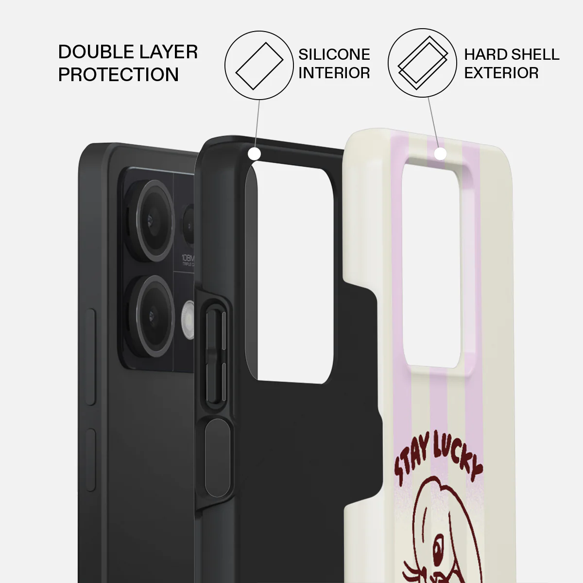Stay Lucky - Xiaomi Redmi Note 13 5G Case - Image 2
