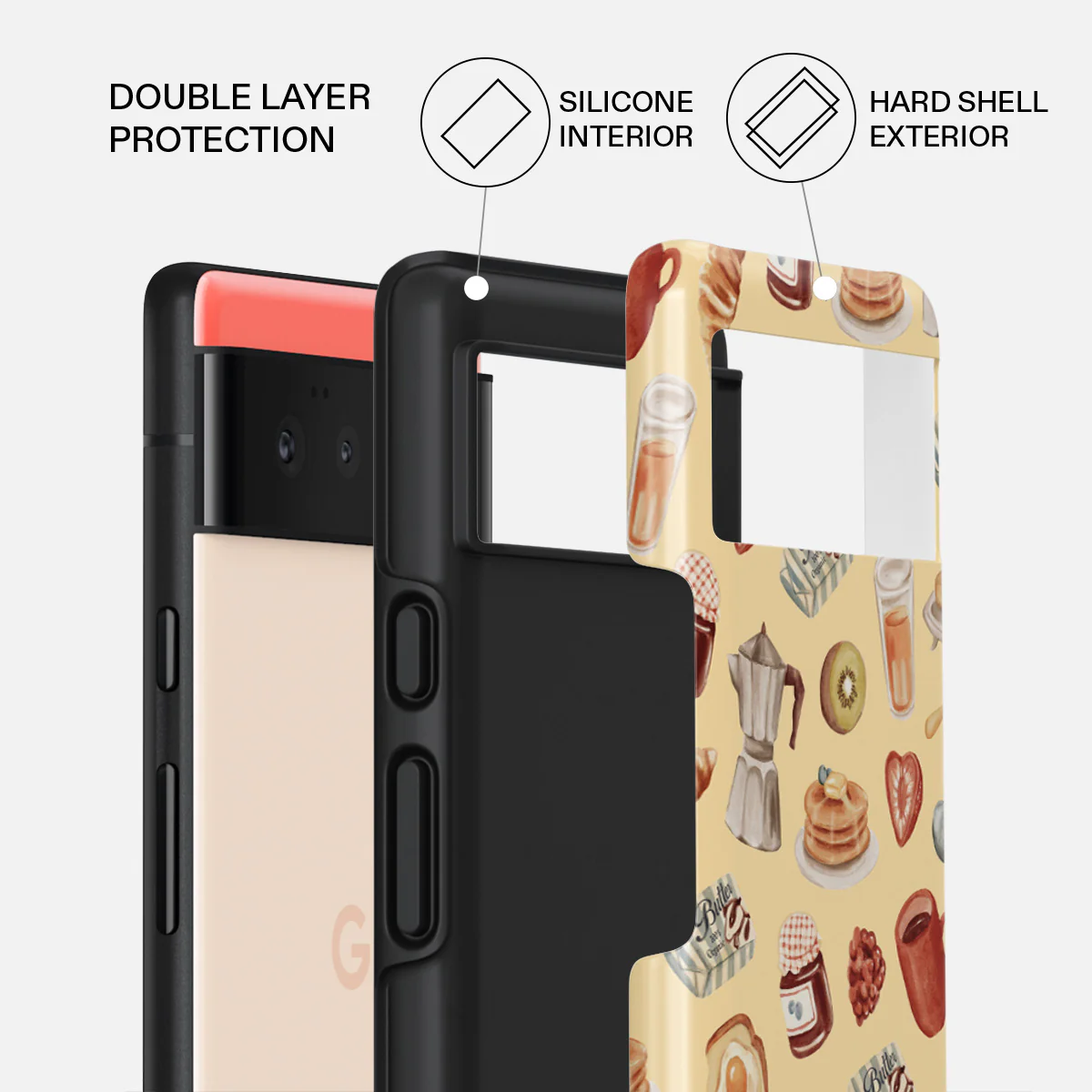 Sunny Side Up - Google Pixel 6a Case - Image 2