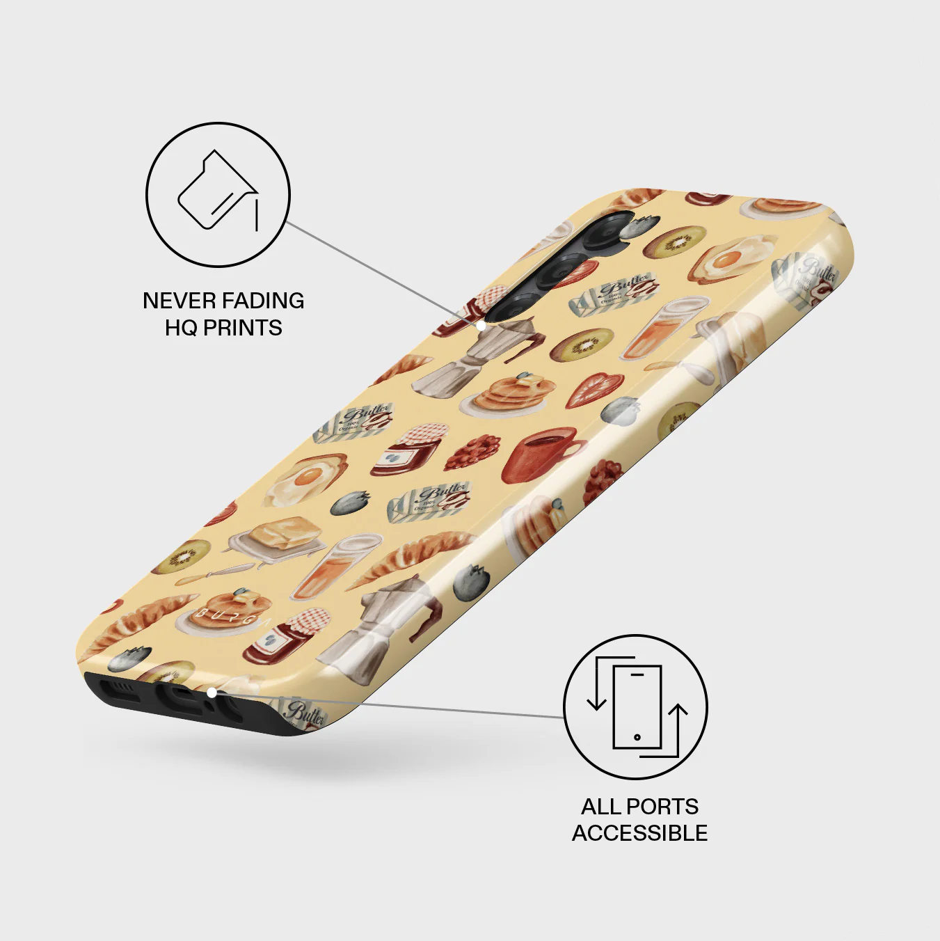 Sunny Side Up - Samsung Galaxy A25 Case - Image 3