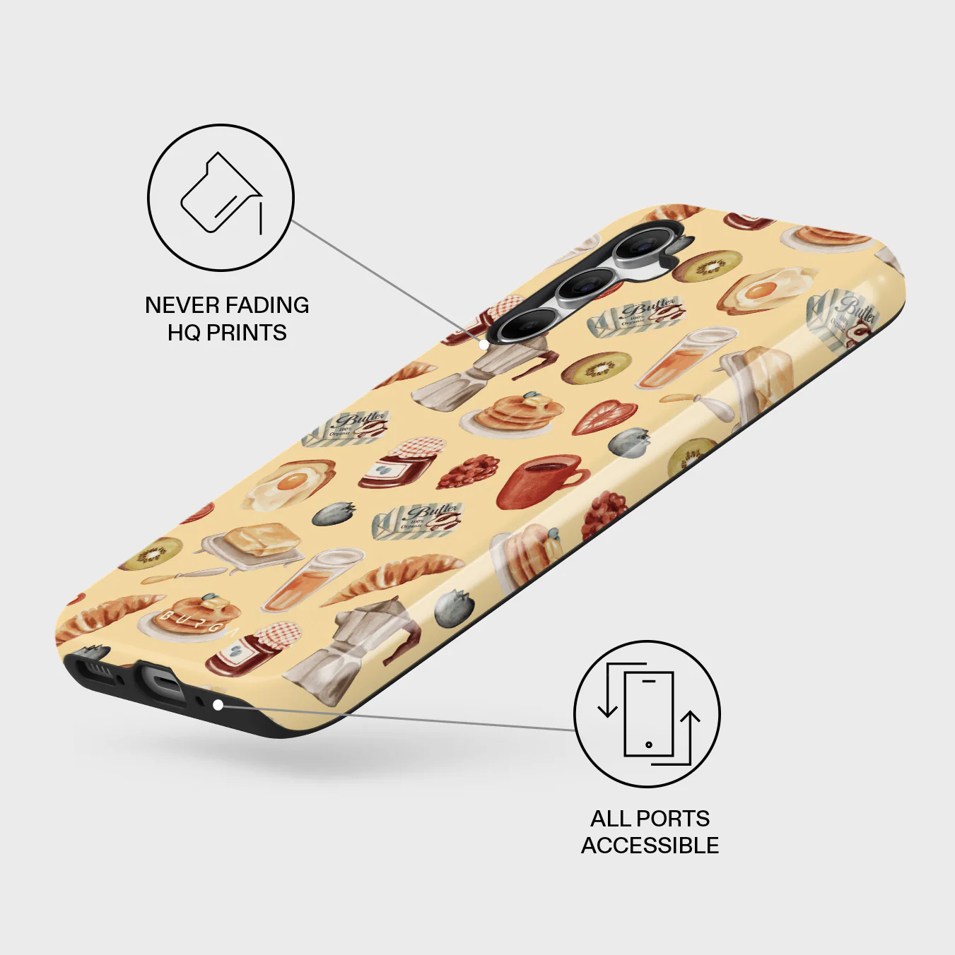 Sunny Side Up - Samsung Galaxy A54 Case - Image 3