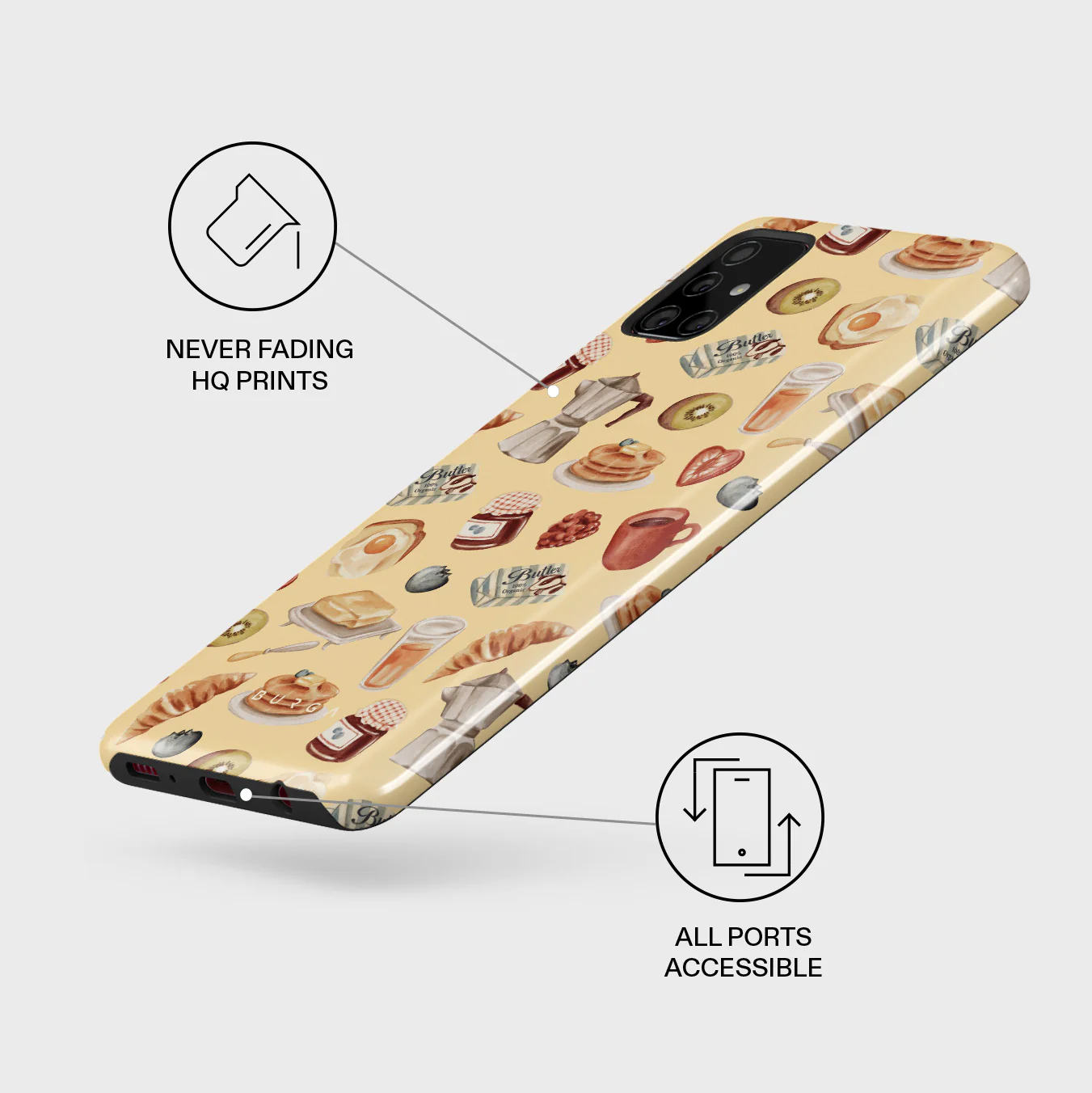 Sunny Side Up - Samsung Galaxy A71 4G Case - Image 3