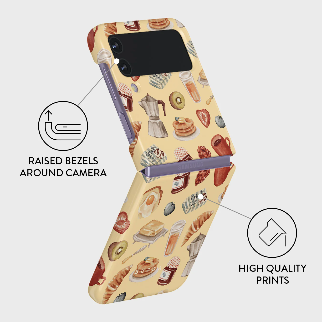 Sunny Side Up - Samsung Galaxy Z Flip 4 Case - Image 3