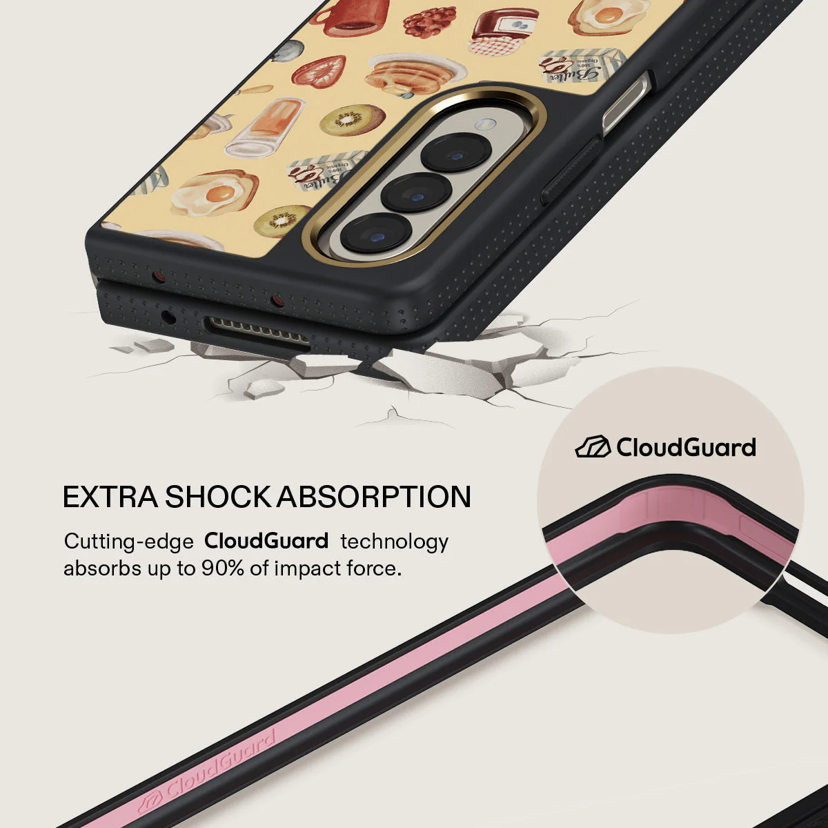 Sunny Side Up - Samsung Galaxy Z Fold 4 Case - Image 8