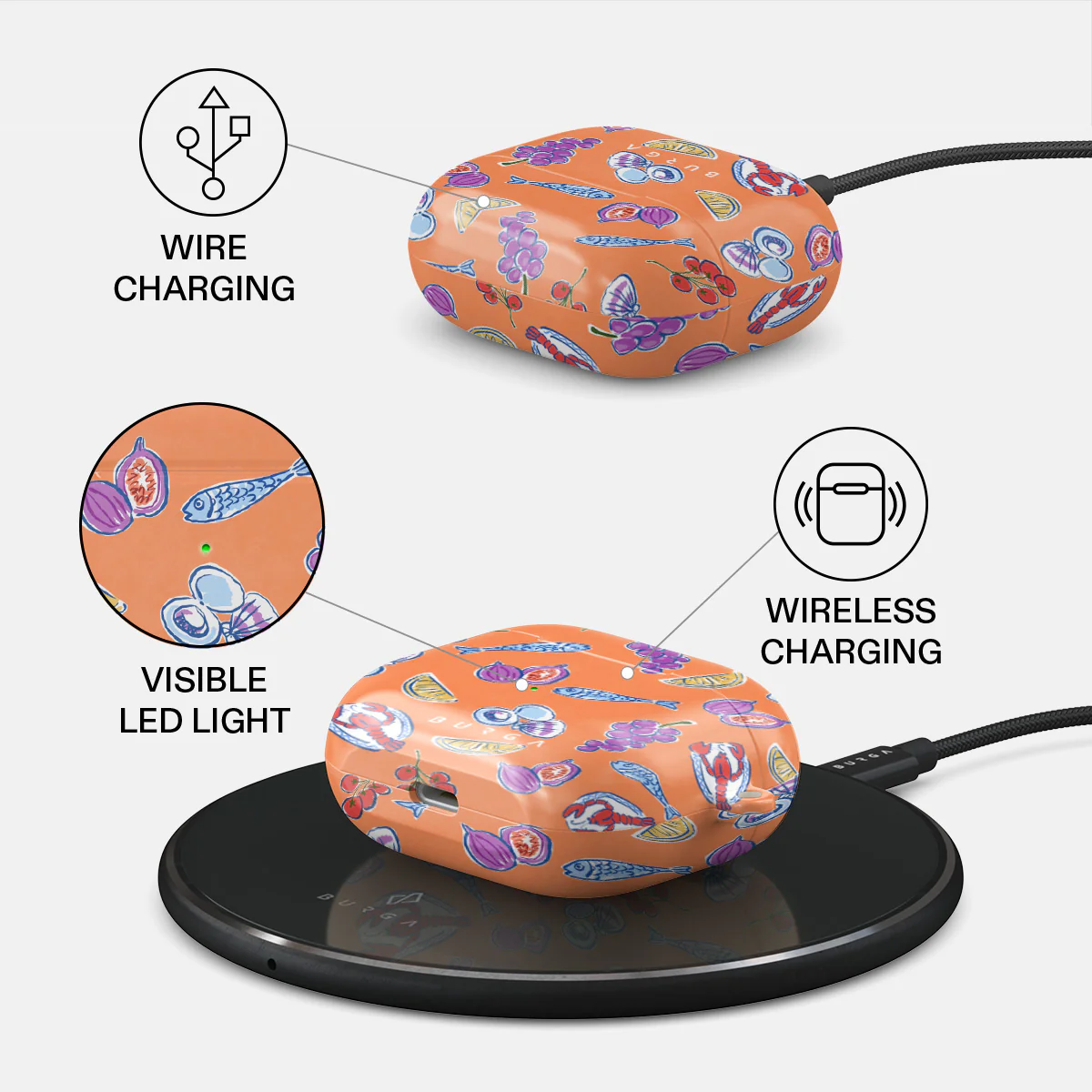 Sunset Dinner - AirPods 3 Case - Image 3
