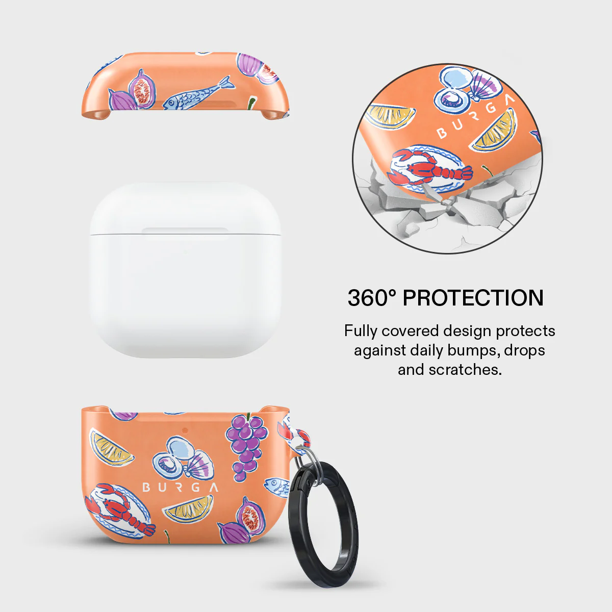 Sunset Dinner - AirPods 4 Case - Image 2