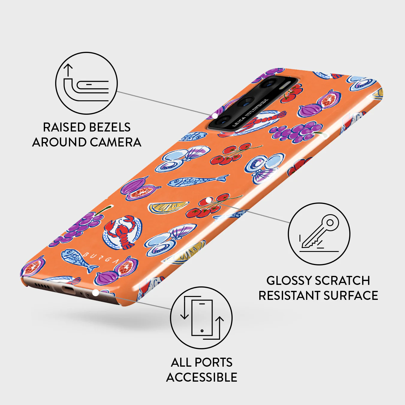 Sunset Dinner - Huawei P40 Case - Image 3