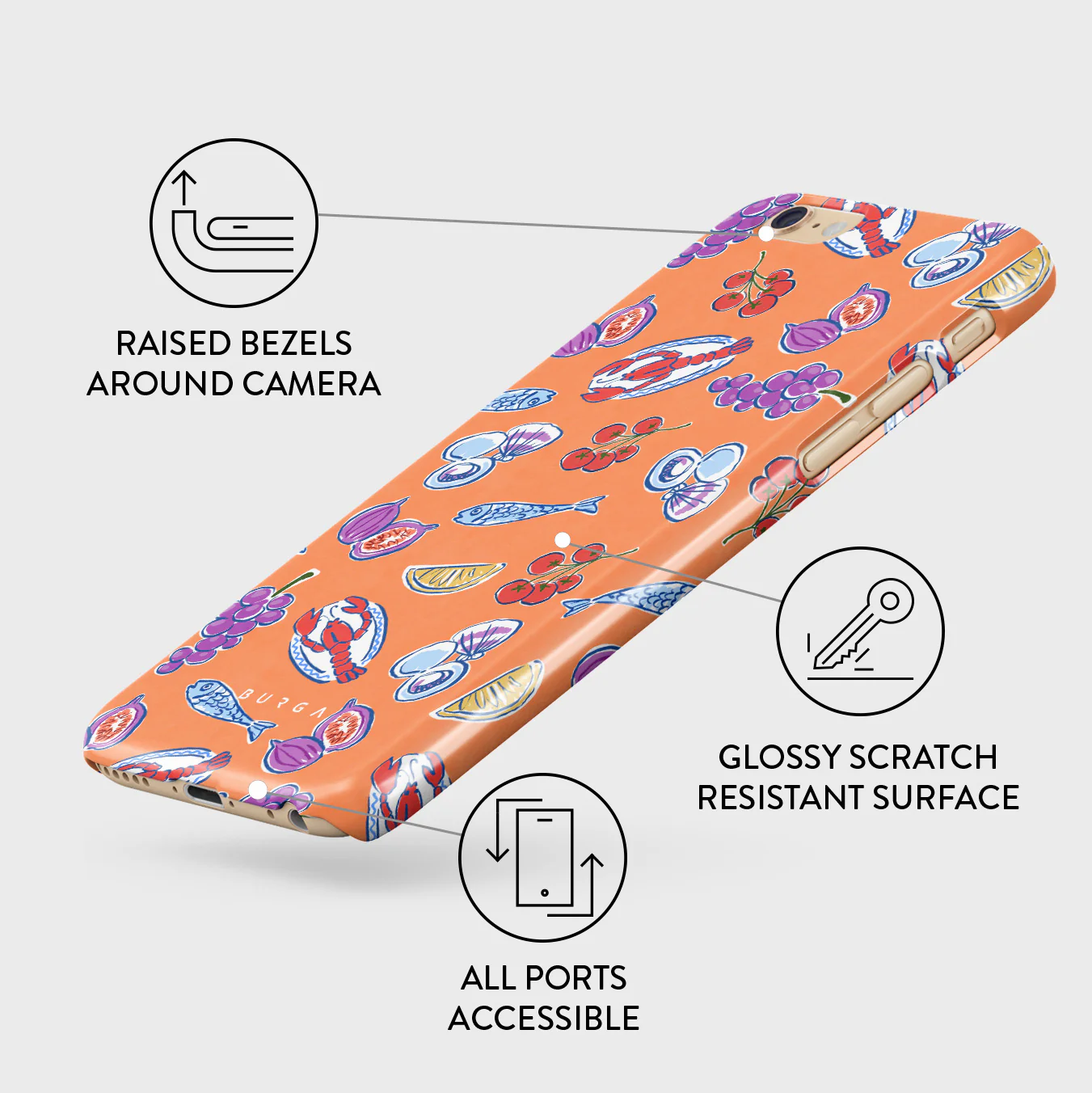 Sunset Dinner - iPhone 6 / 6S Case - Image 3