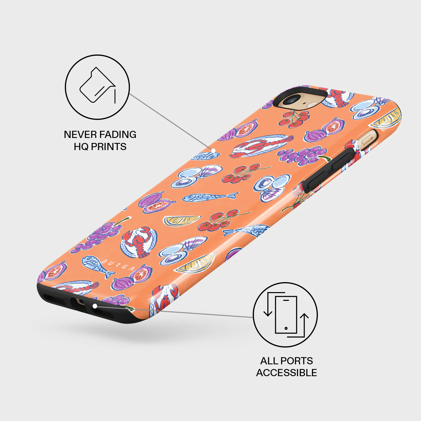 Sunset Dinner - iPhone 7 / iPhone 8 Case - Image 3