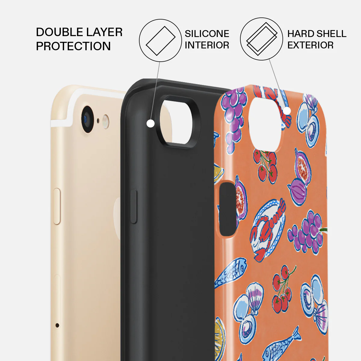 Sunset Dinner - iPhone SE (2022) Case - Image 2