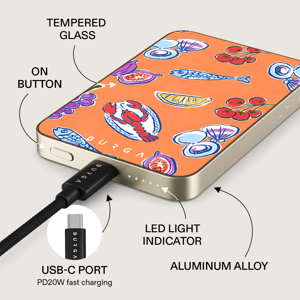 Sunset Dinner - Magnetic Power Bank - Image 10