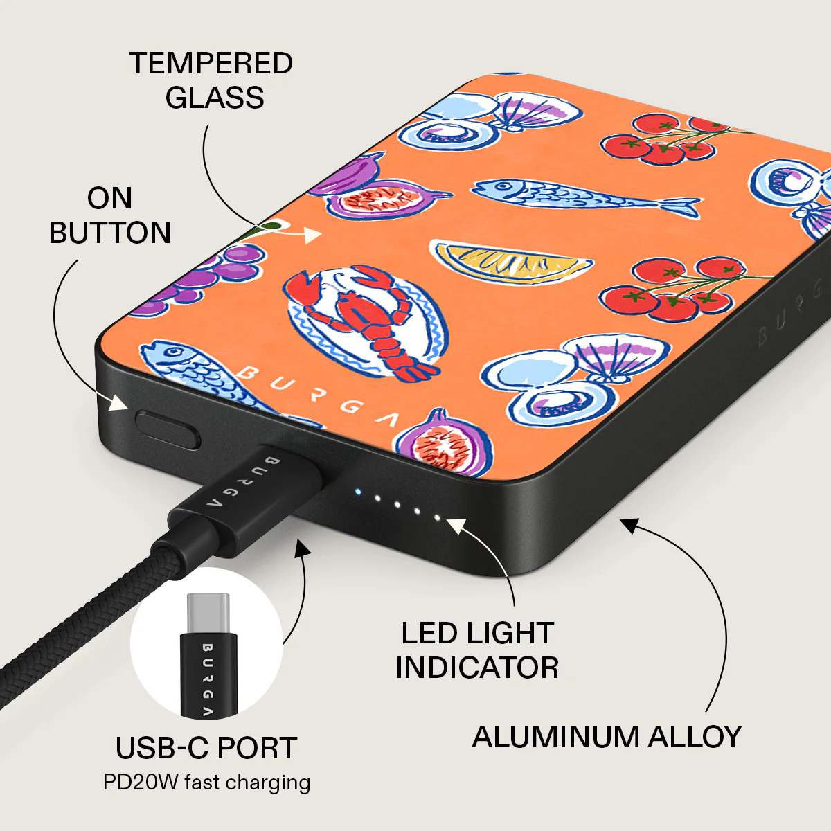 Sunset Dinner - Magnetic Power Bank - Image 20