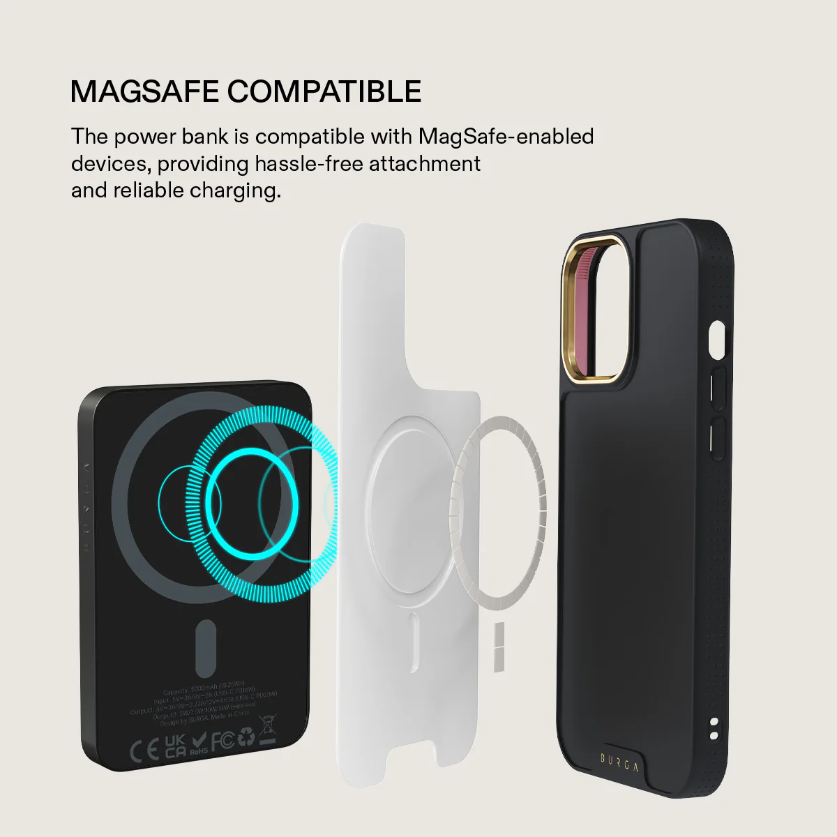 Sunset Dinner - Magnetic Power Bank - Image 3