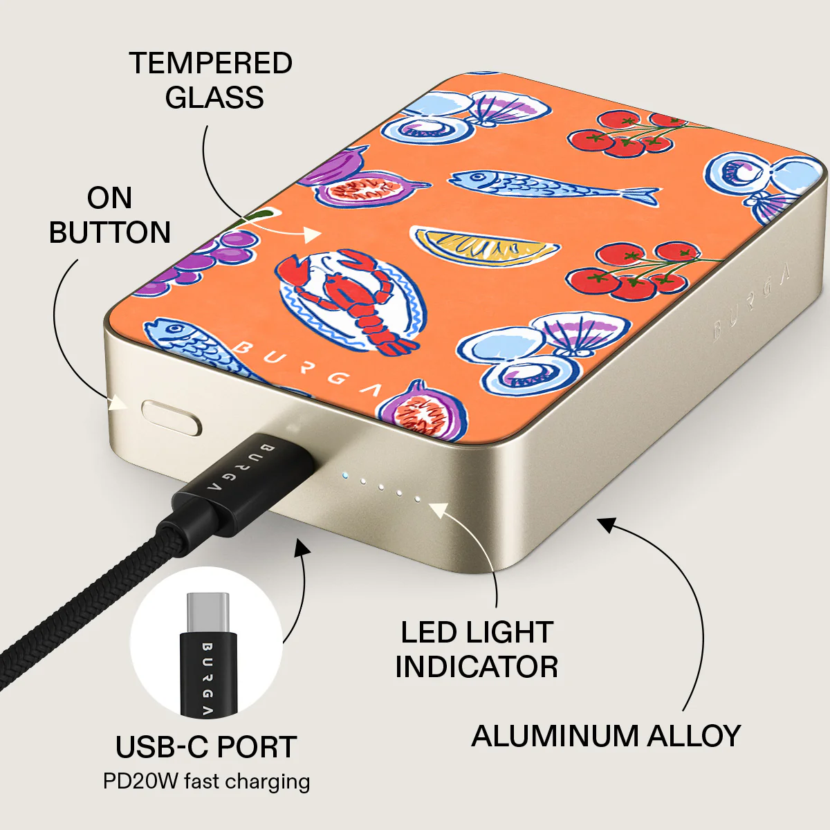 Sunset Dinner - Magnetic Power Bank - Image 40