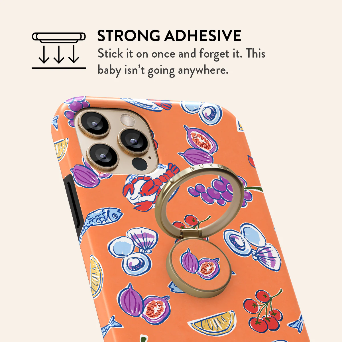 Sunset Dinner - Adhesive Ring Holder - Image 10