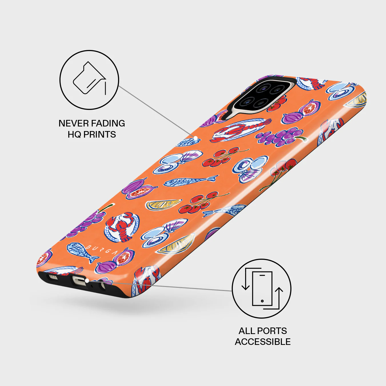Sunset Dinner - Samsung Galaxy A12 4G Case - Image 3