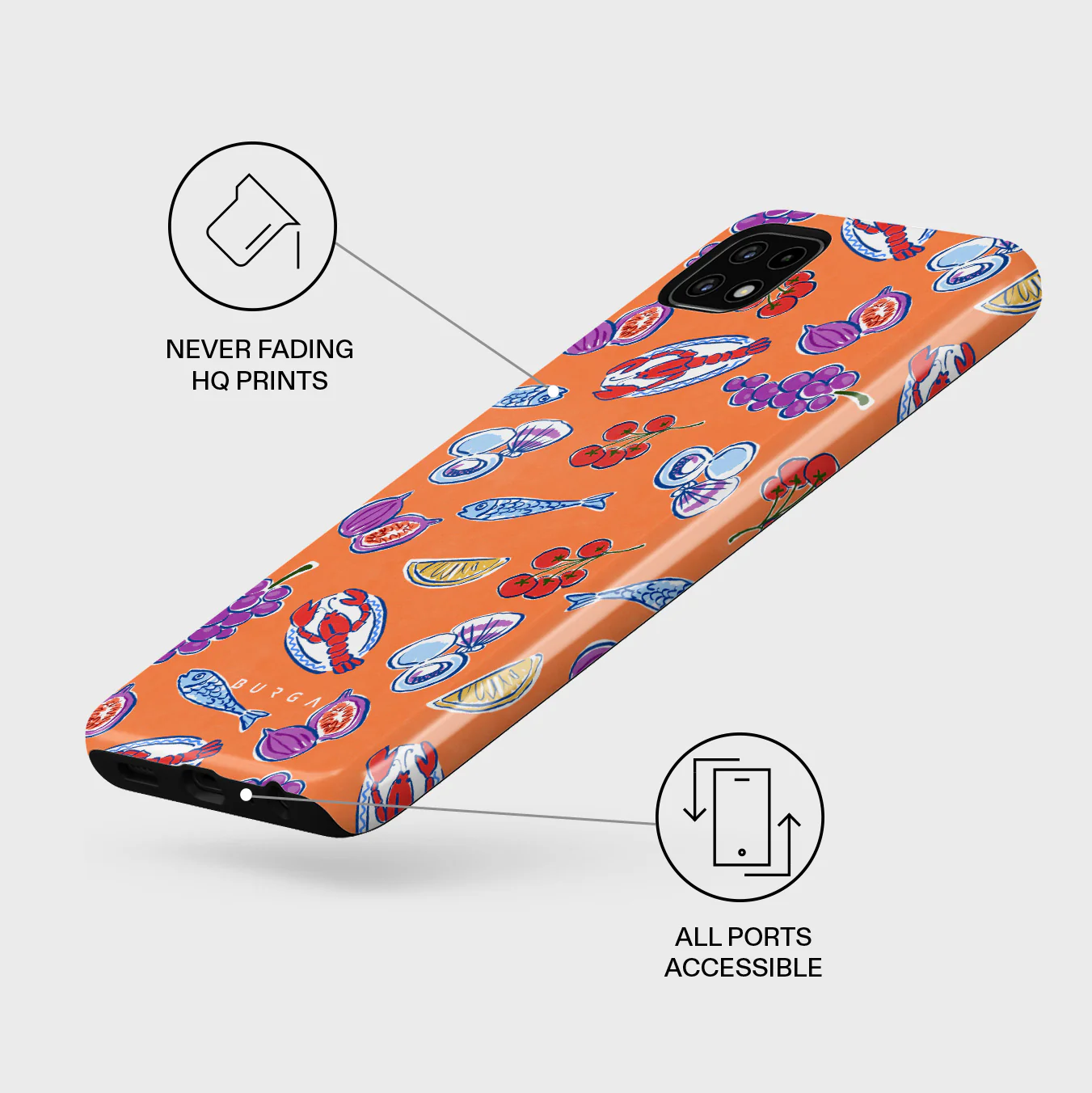 Sunset Dinner - Samsung Galaxy A22 5G Case - Image 3