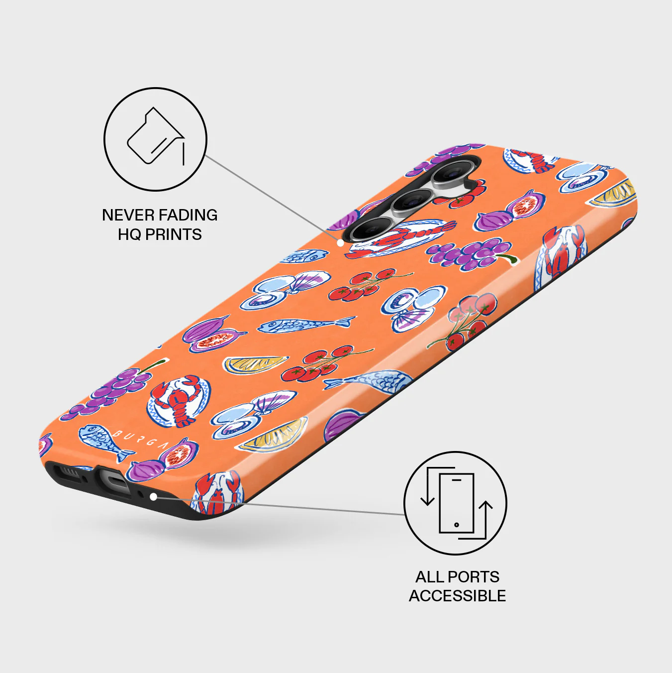 Sunset Dinner - Samsung Galaxy A55 Case - Image 3