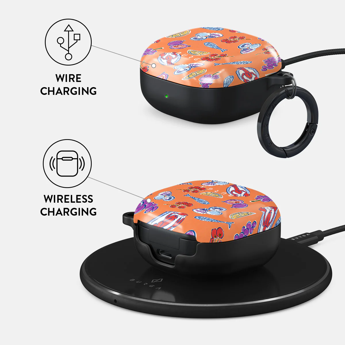 Sunset Dinner - Samsung Galaxy Buds FE Case - Image 3