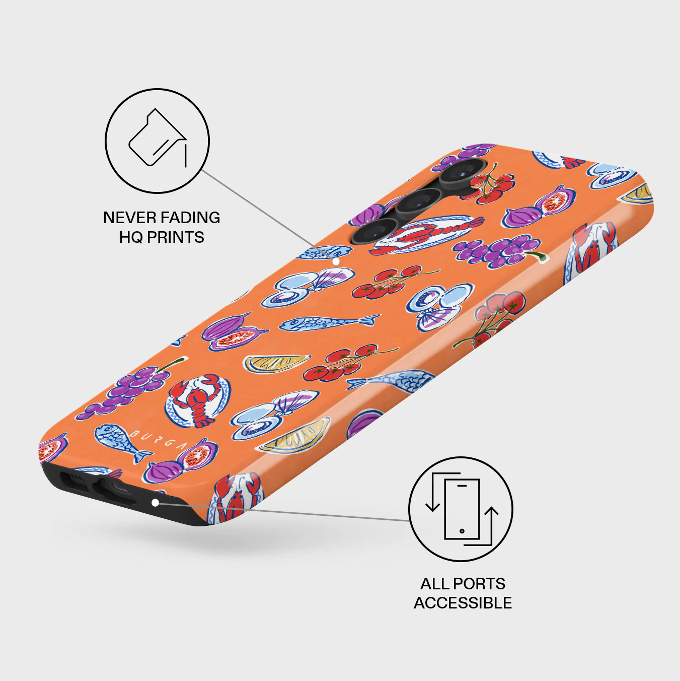 Sunset Dinner - Samsung Galaxy S23 FE Case - Image 3