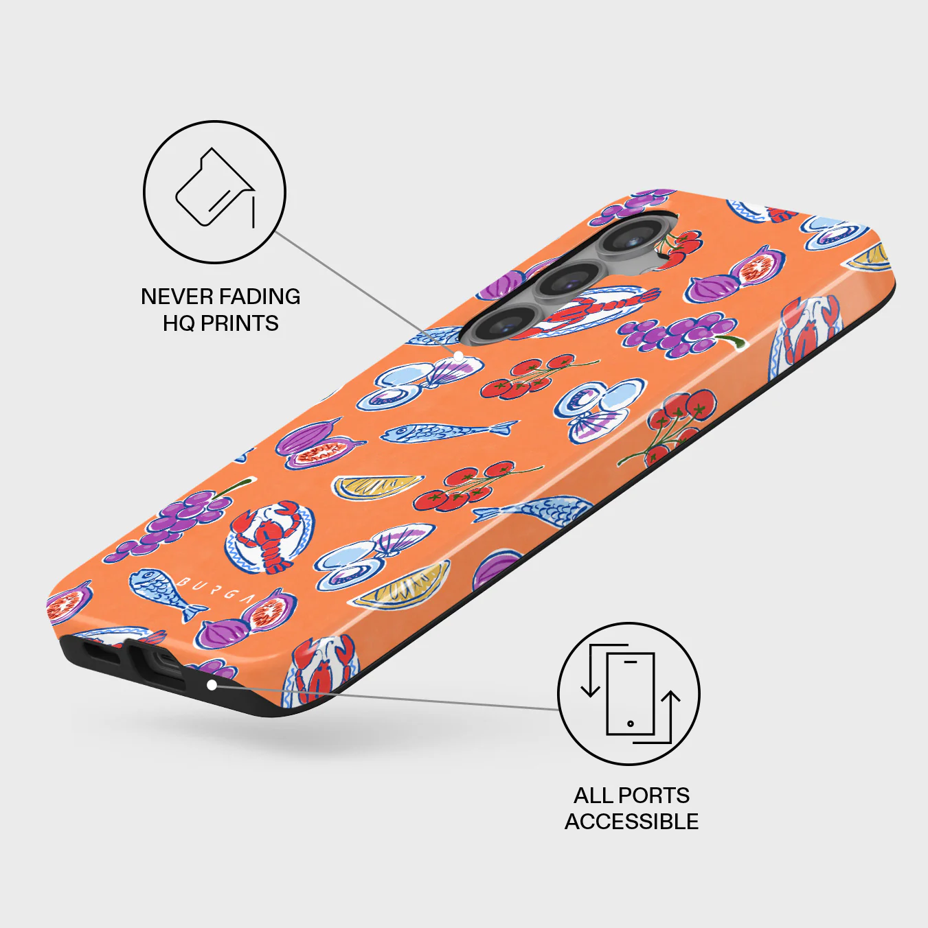 Sunset Dinner - Samsung Galaxy S24 FE Case - Image 3