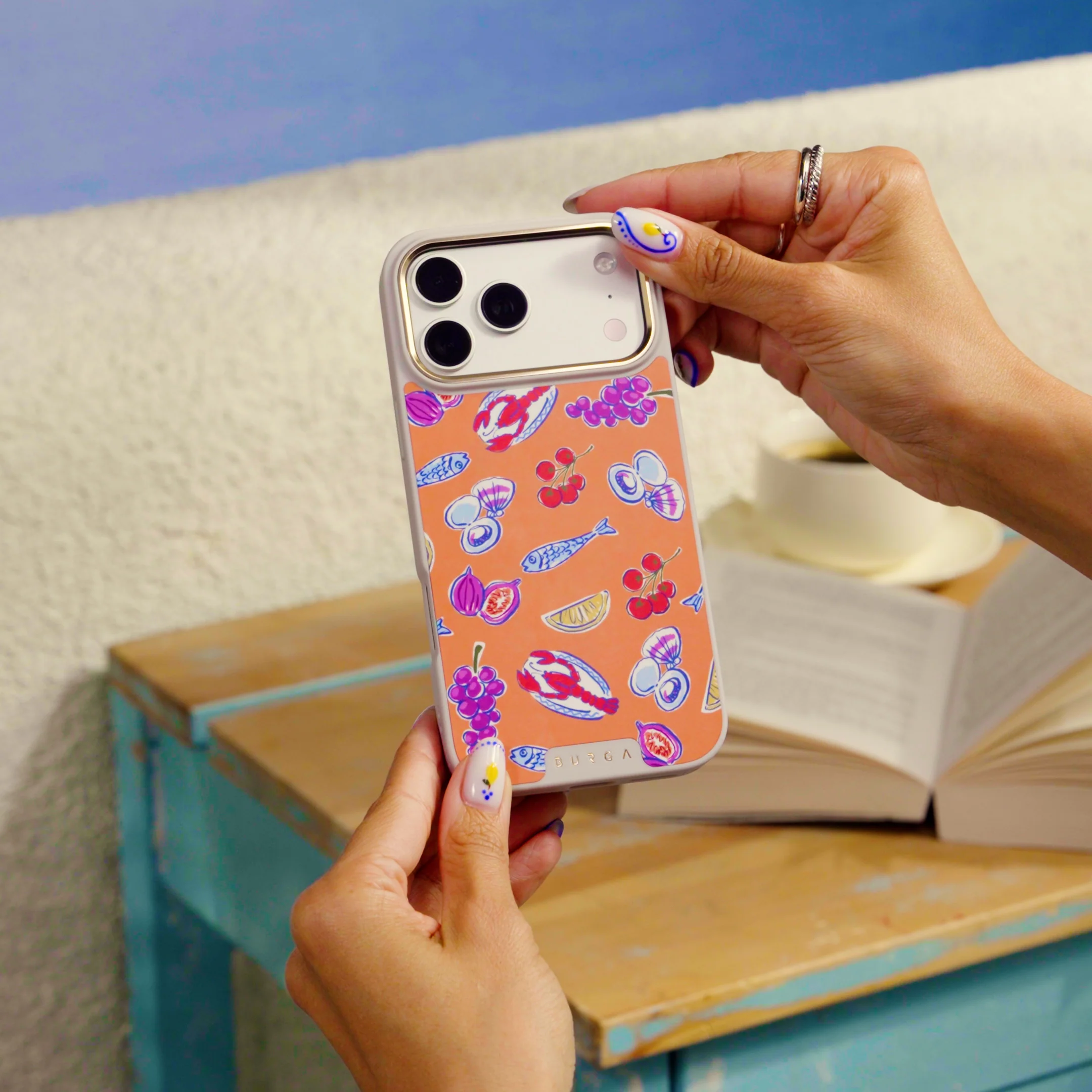 Sunset Dinner - Samsung Galaxy S25 Case - Image 44