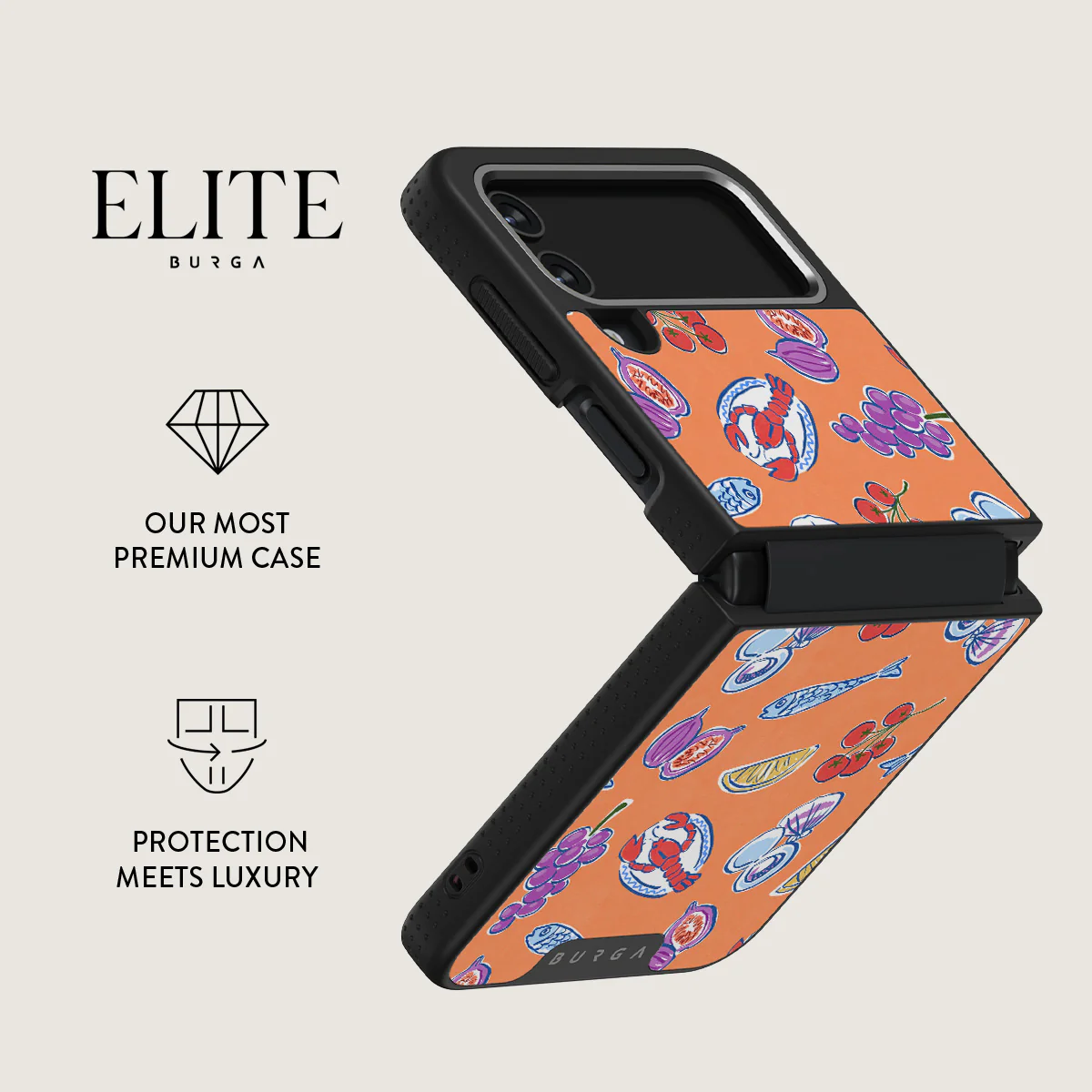 Sunset Dinner - Samsung Galaxy Z Flip 4 Case - Image 21