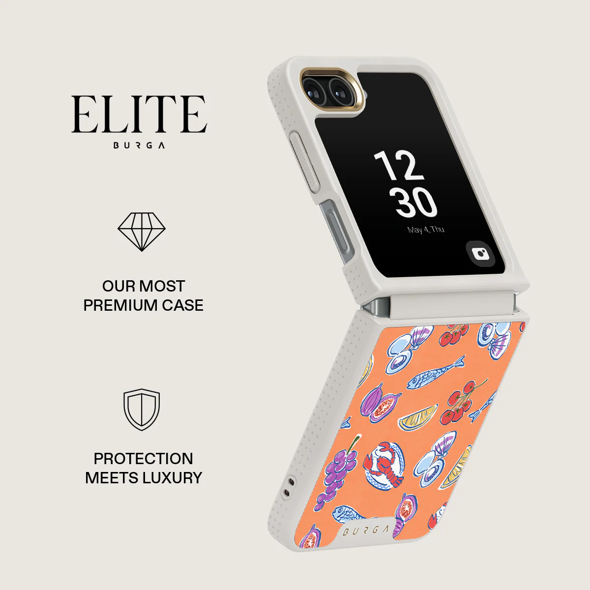 Sunset Dinner - Samsung Galaxy Z Flip 5 Case - Image 23
