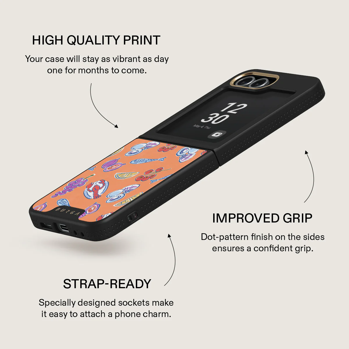 Sunset Dinner - Samsung Galaxy Z Flip 6 Case - Image 10