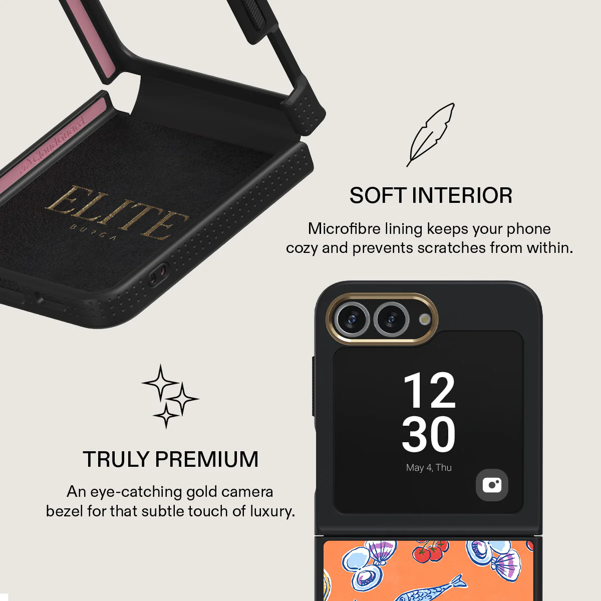 Sunset Dinner - Samsung Galaxy Z Flip 6 Case - Image 11
