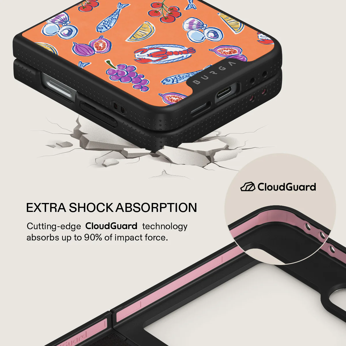 Sunset Dinner - Samsung Galaxy Z Flip 6 Case - Image 15