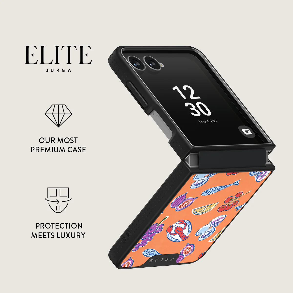 Sunset Dinner - Samsung Galaxy Z Flip 7 Case - Image 13