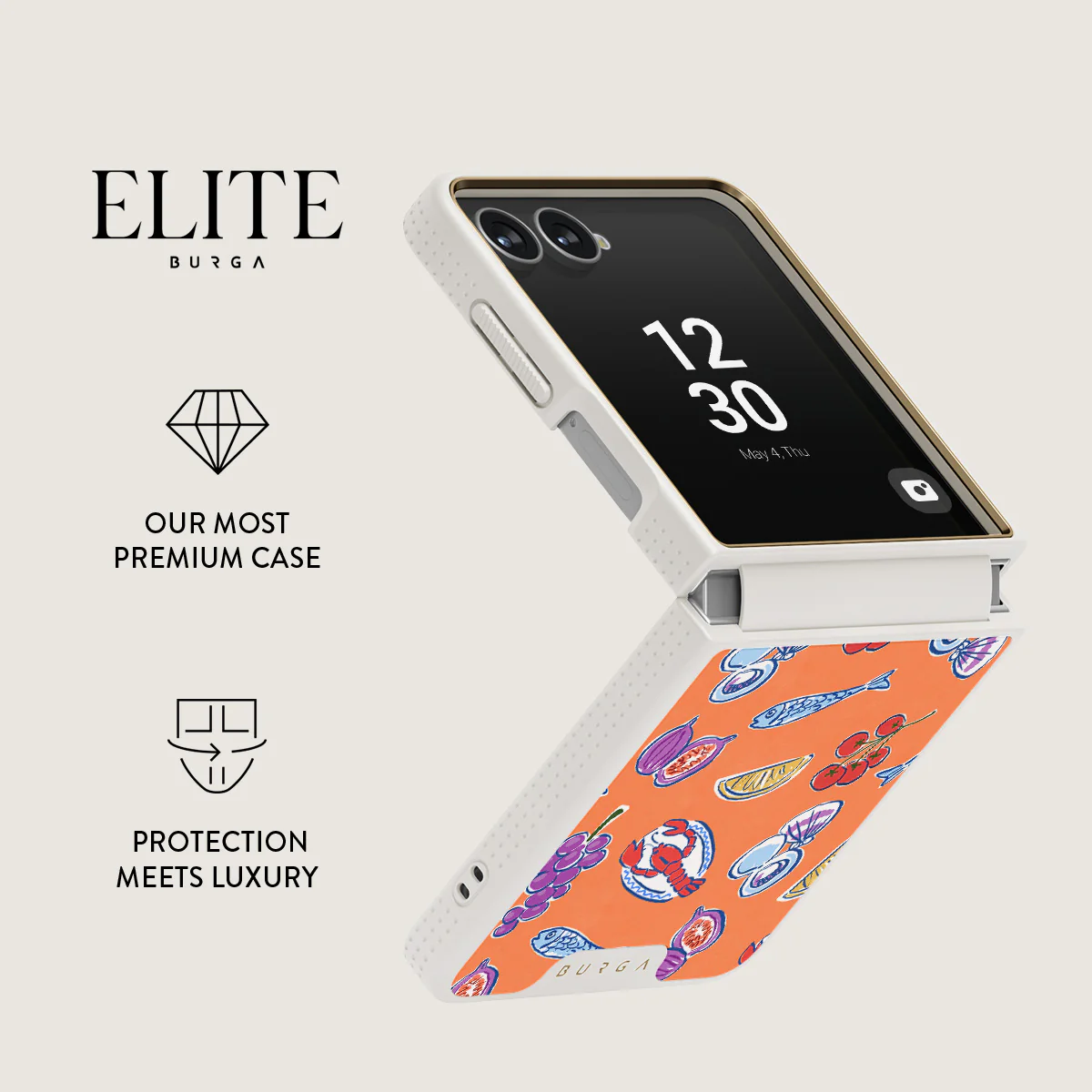 Sunset Dinner - Samsung Galaxy Z Flip 7 Case - Image 20