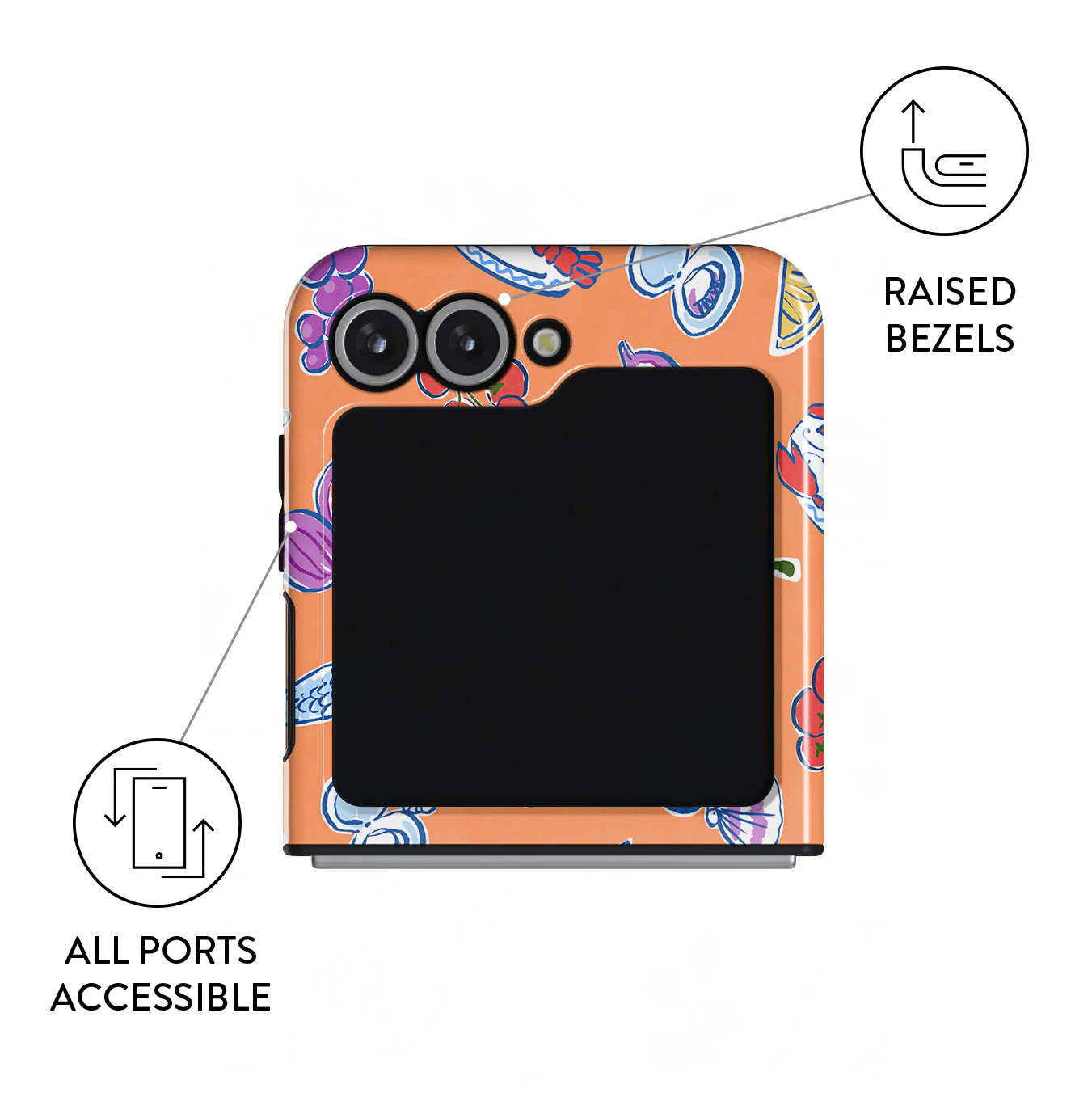 Sunset Dinner - Samsung Galaxy Z Flip 7 FE Case - Image 3
