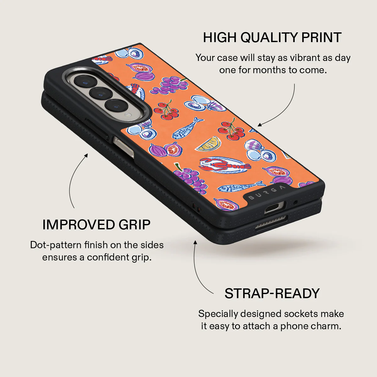 Sunset Dinner - Samsung Galaxy Z Fold 4 Case - Image 17