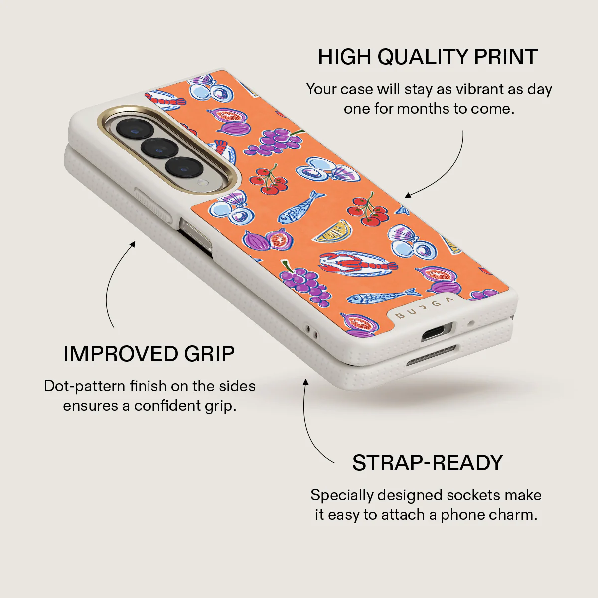 Sunset Dinner - Samsung Galaxy Z Fold 4 Case - Image 24